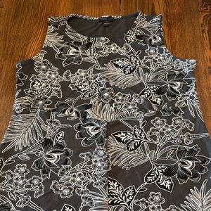 J. Jill Black Wearever Collection Maxi Tank Dress